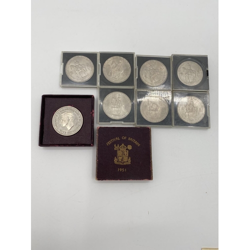 79 - A collection of commemorative coinage to include George IV shilling