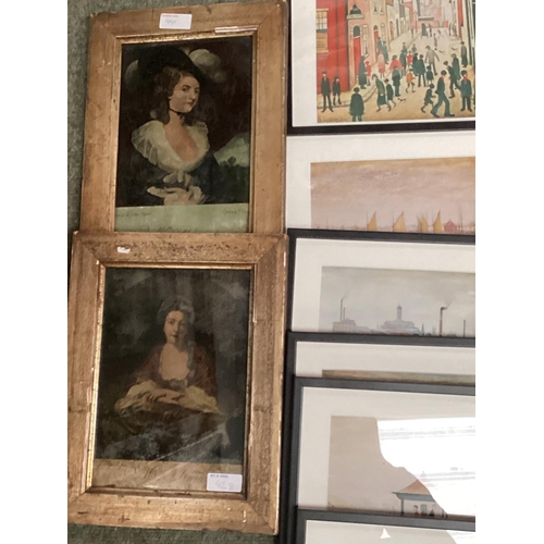 441 - Quantity framed and glazed prints of Georgian daily life, etc see images