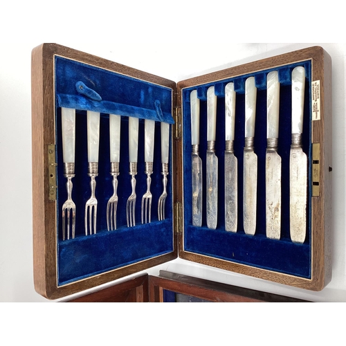 91 - A set of 6 sterling silver dinner forks by Charles Marsh, Dublin 1828 together with a silver tea pot... 