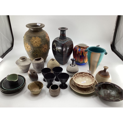 154 - Collection of Studio Pottery, Various designs and makers, see photos for details