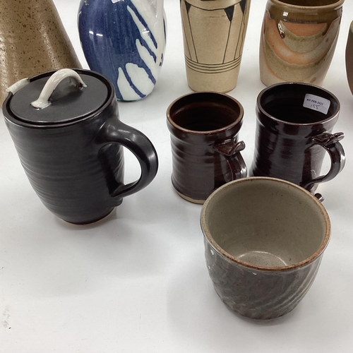 155 - Collection of Studio Pottery, Various designs and makers, see photos for details