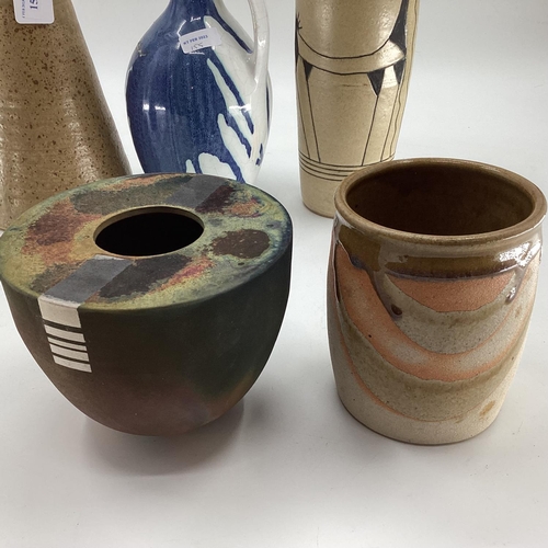 155 - Collection of Studio Pottery, Various designs and makers, see photos for details