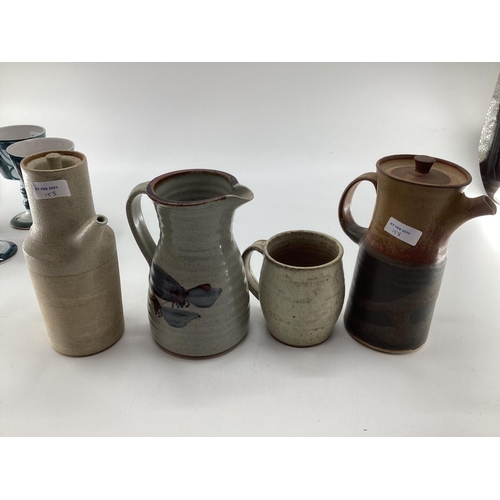 158 - Large collection of Studio pottery, various designers and makers (see photos)