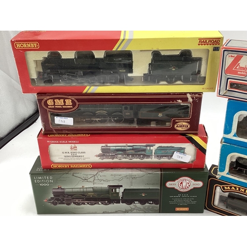 238 - A collection of 00 gauge model locomotives, Hornby Airfix, Palitoy Lima (9)