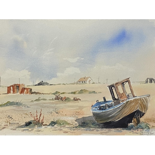 425 - Four framed and glazed watercolours , signed Heather Taylor, dates 2007/08/4, all boating scenes, 33... 