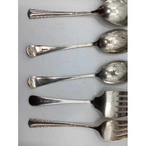 43 - A large collection of silver plated wares to include a pierced galleried tray