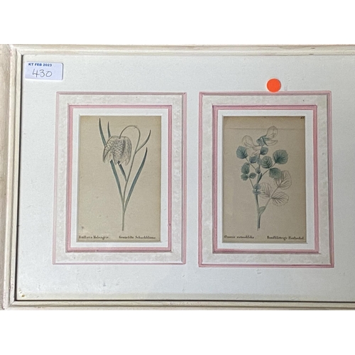 430 - Quantity of framed and glazed prints to include Two Russell Flint Prints,  floral Joseph Nigg, milit... 