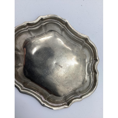 44 - A large collection of silver plated and white metal items to include a large oval tray with loop han... 