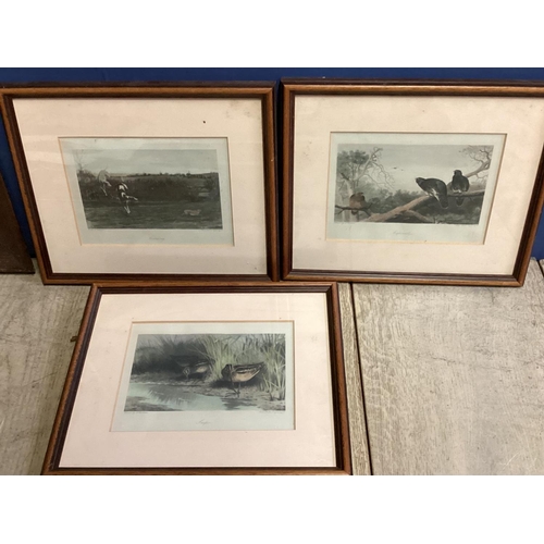 450 - A large collection of framed and loose original artwork and prints, to include John Skelton, Moonlit... 