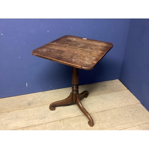 479 - Small Georgian stipple chest and a Victorian work table and another small occasional table