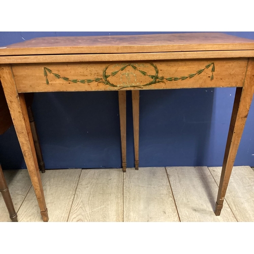 542 - Small mahogany two tier buffet with drawer below, on wheels, and a fold over table, a fall flap occa... 