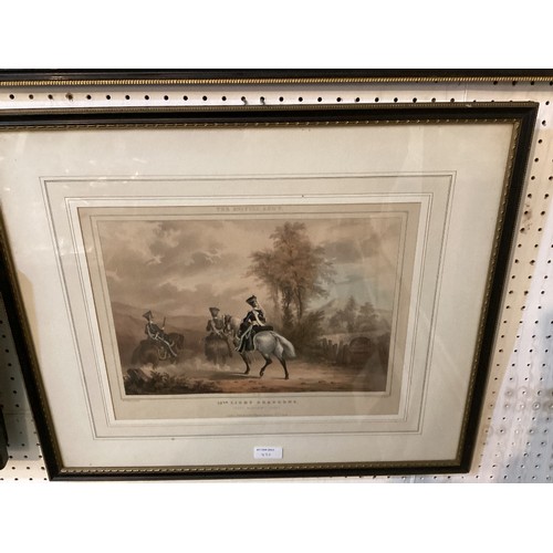 421 - A framed and glazed print 