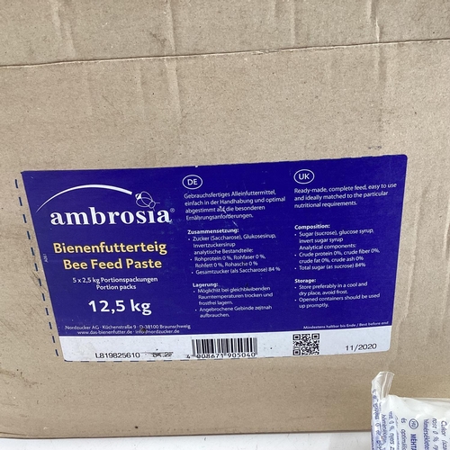 120 - Abrosia Bee Feed Paste 5x2.5kg