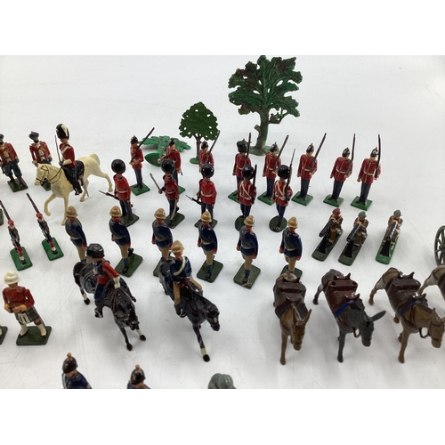 157 - A Collection of hand painted cast lead soldiers from 