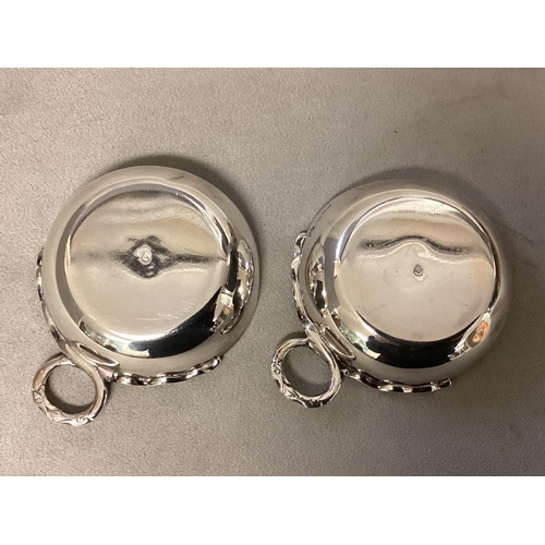 42 - A pair of sterling silver quaichs by D & J Wellby Ltd, London, 1939, 260g approx