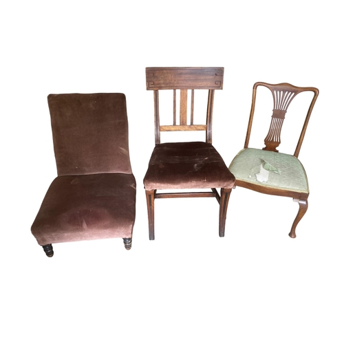 439 - A quantity of various dining chairs and stools, SEE ALL IMAGES