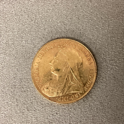 7 - A Victorian Gold Sovereign, Perth Mint, 1901, 8.01g