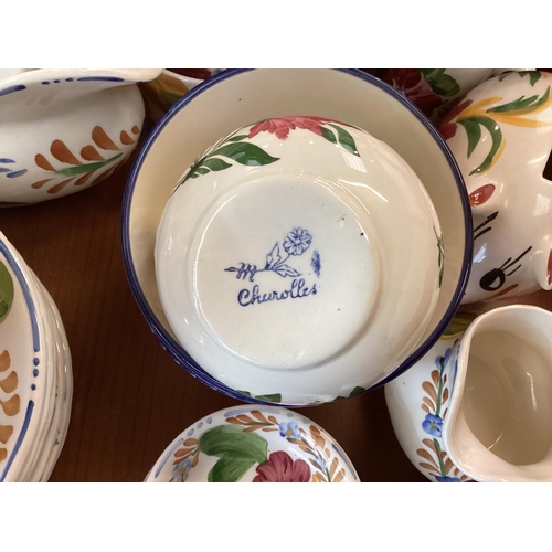 200 - Quantity of kitchen china, including white Villeroy and Bosch, Denby etc