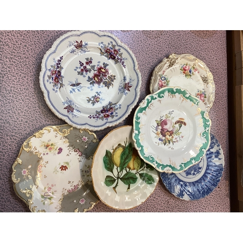 138 - A collection of mixed ceramics to include Imari plates, Burslem, Pamona dining set and other items