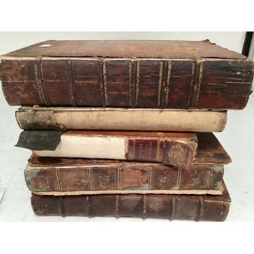 218 - A collection of C19th books to include Imperial Gazetteer; A New History of The Holy Bible by StackH... 