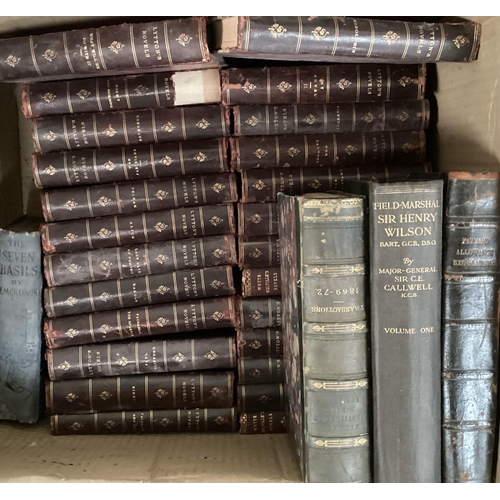 220 - A collection of C19th books to include a near complete set of Lyttons Novels and others