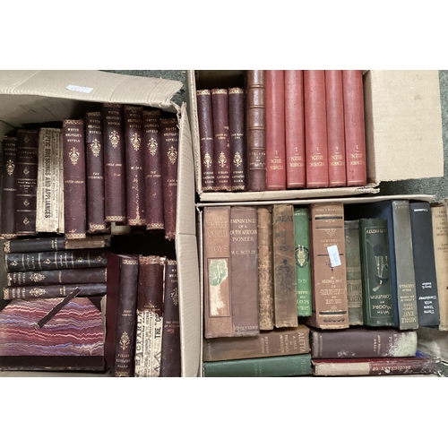 223 - A near complete run of Whytes Melvilles Novels, Henrik Ibsen and other works of fiction and referenc... 