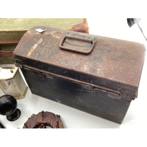 252 - A collection of misc. items to include a turned wooden bowl made from the rafters of the Sheldonian ... 