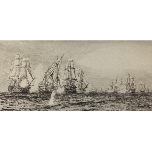 420 - Three William Lionel Wyllie RA RI RE (1851-93) Etchings, each signed in pencil lower left, depicting... 