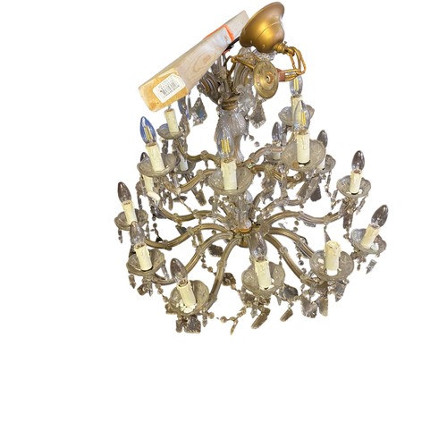 317 - A large, multi branch Chandelier