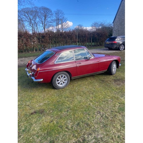 390 - A 1979 MG BGT, UBW 813T, complete with all history and paperwork. With extensive history file and se... 