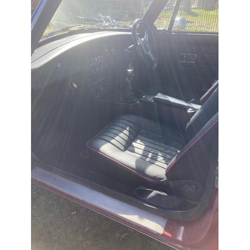 390 - A 1979 MG BGT, UBW 813T, complete with all history and paperwork. With extensive history file and se... 