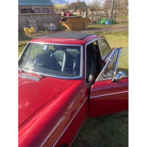 390 - A 1979 MG BGT, UBW 813T, complete with all history and paperwork. With extensive history file and se... 