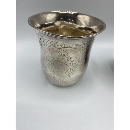 2 - Sterling silver clip on table ash tray, by Asprey & Co, Sheffield 1906, and a collection of unmarked... 