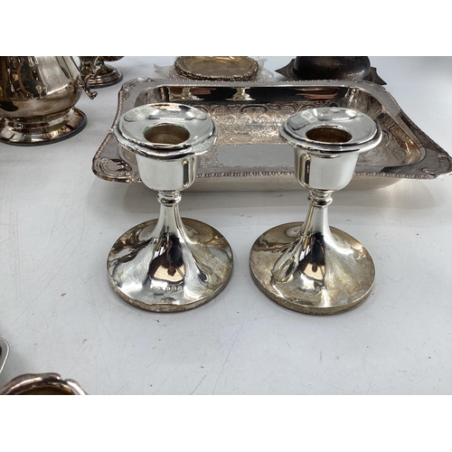 24 - Quantity of silver plate