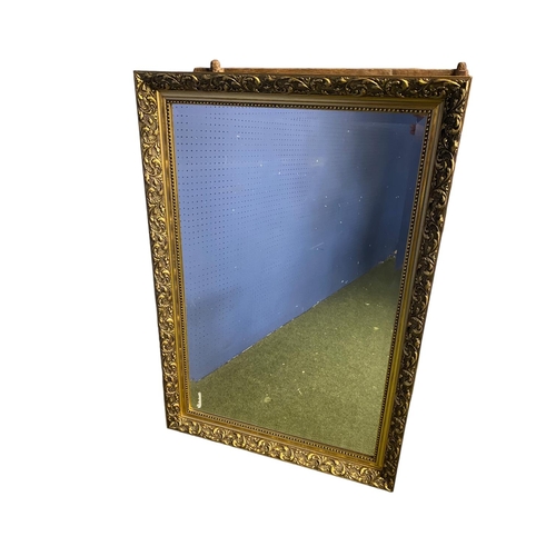 195 - Gilt framed mirror