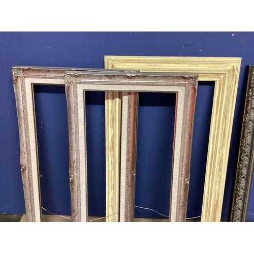 1060 - Six Various picture frames, all approx 74cmHx43cmW