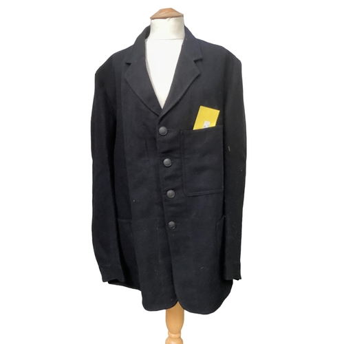 A 1940s Steam Engine drivers Jacket, with BR buttons, originally from a ...