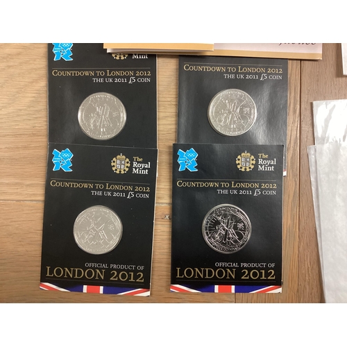 397 - A collection of 20th century commemorative and collectible coins and stamps and bank notes