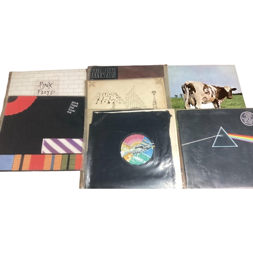 399 - A large collection of vintage Vinyl Lp's to include numerous Pink Floyd examples.