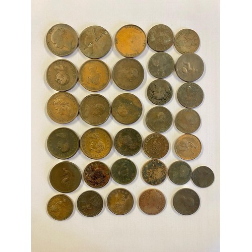 99 - A collection of Early 19th century and later British coinage, see images for condition