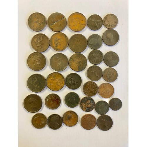 99 - A collection of Early 19th century and later British coinage, see images for condition