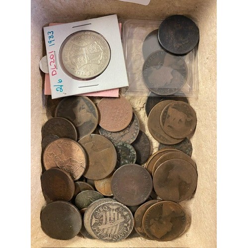 111 - A collection of C19th and C20th British and World Coins, see images for condition