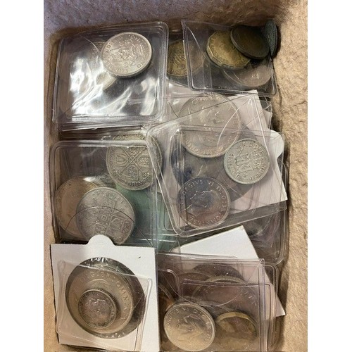 111 - A collection of C19th and C20th British and World Coins, see images for condition