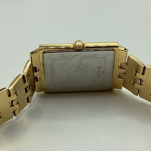 72 - A boxed watch, Bulova, as found, not tested