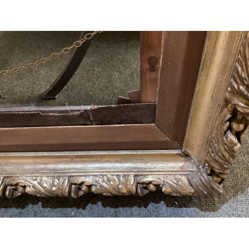 451 - A gilt picture frame, 95cm W x 70cm H. see  images for condition