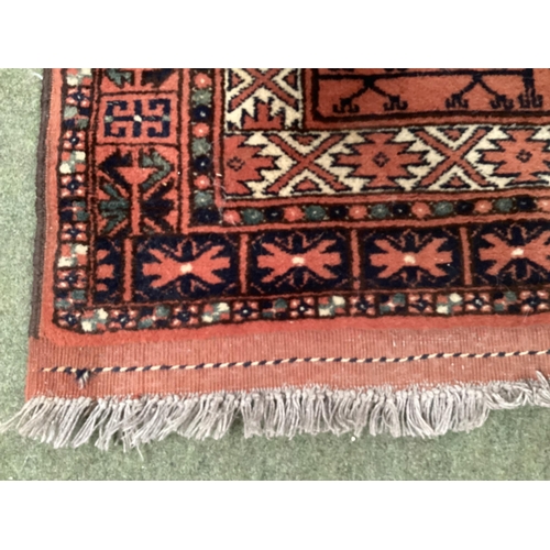 503 - Three small rugs 102 cm x 161cm, 79 cm x 123 cm, 80 cm x 119 cm