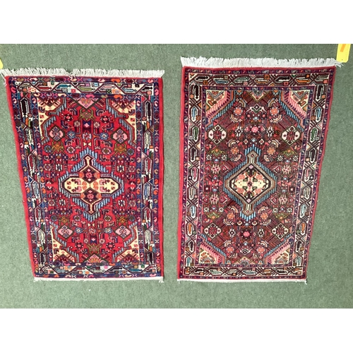 503 - Three small rugs 102 cm x 161cm, 79 cm x 123 cm, 80 cm x 119 cm