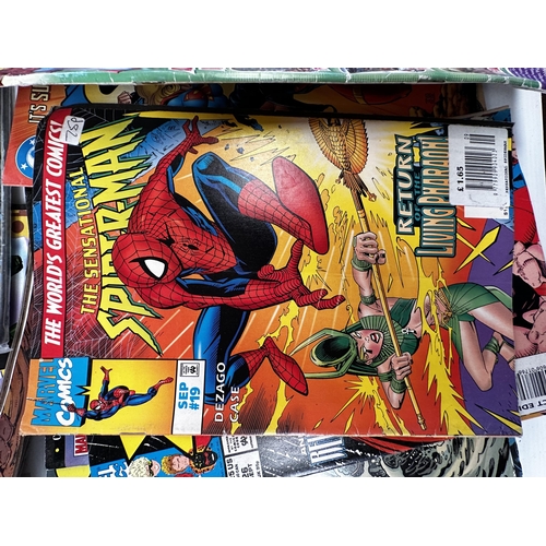 245 - A quantity of comics. US and UK examples , See photos.