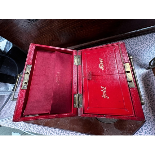 270 - A quantity of collectables to include an oak hanging candle box, a mahogany rectangular box with rec... 