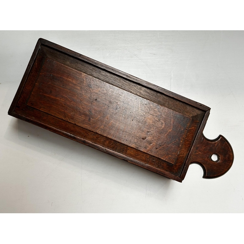 270 - A quantity of collectables to include an oak hanging candle box, a mahogany rectangular box with rec... 